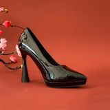  Giàycông sở gót nhọn 10cm 534 
