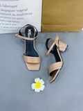  Sandal mũi vuông quai ngang 5cm MT595 