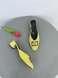  Dép sục khóa Mickey gót 3cm MT600 