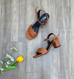  Sandal 5cm quai đan mũi vuông MT608 