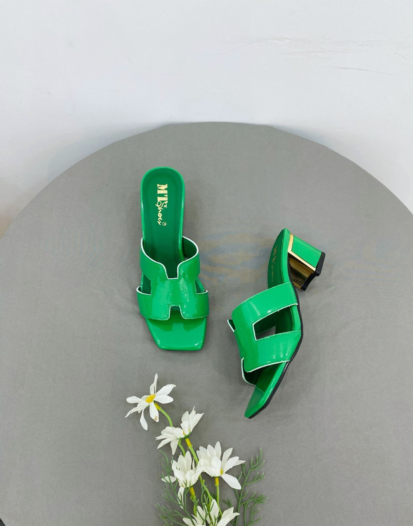  Dép chữ H gót 5cm MT636 