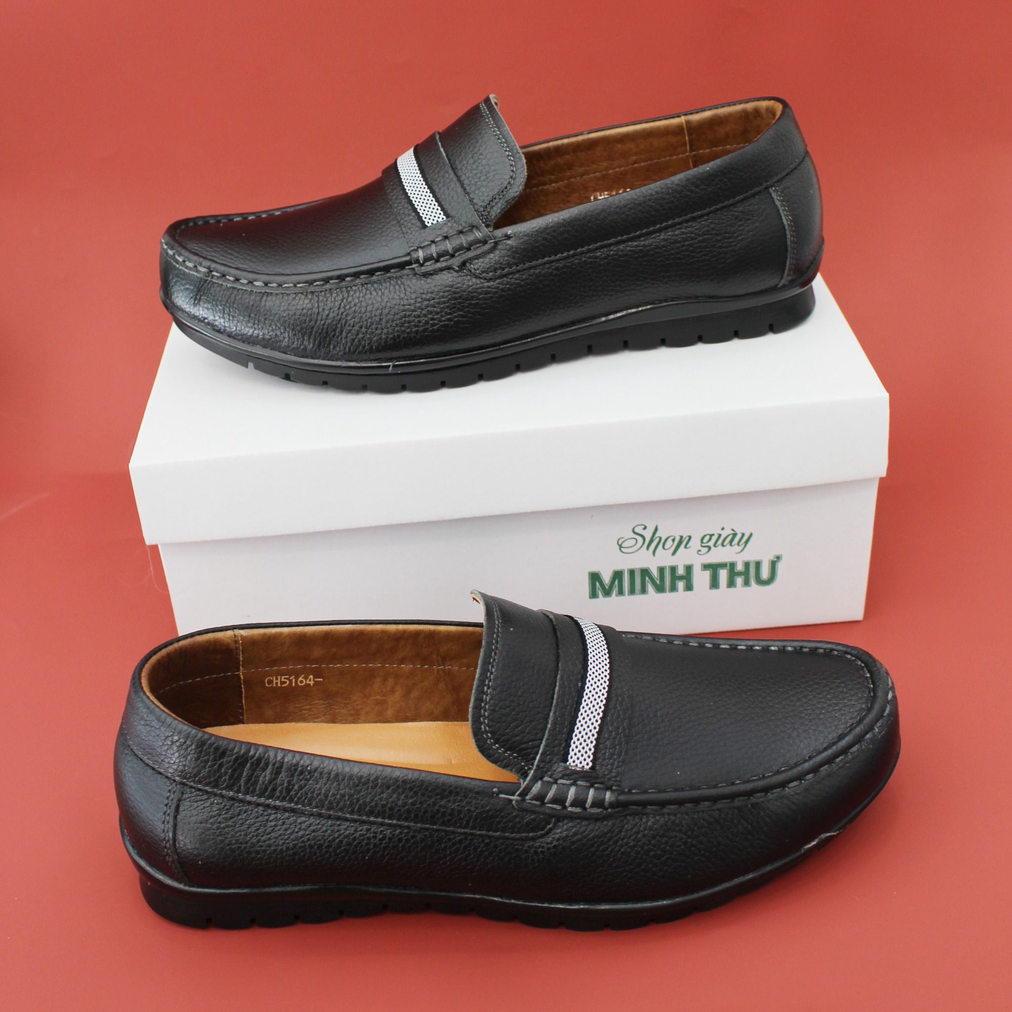  Giày mọi da thật cao cấp 722 