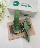  Guốc mika 5cm quai da MT9009 