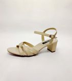  Giày sandal  nữ quai mảnh 5cm gót trụ 901 