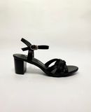  Giày sandal  nữ quai mảnh 5cm gót trụ 901 