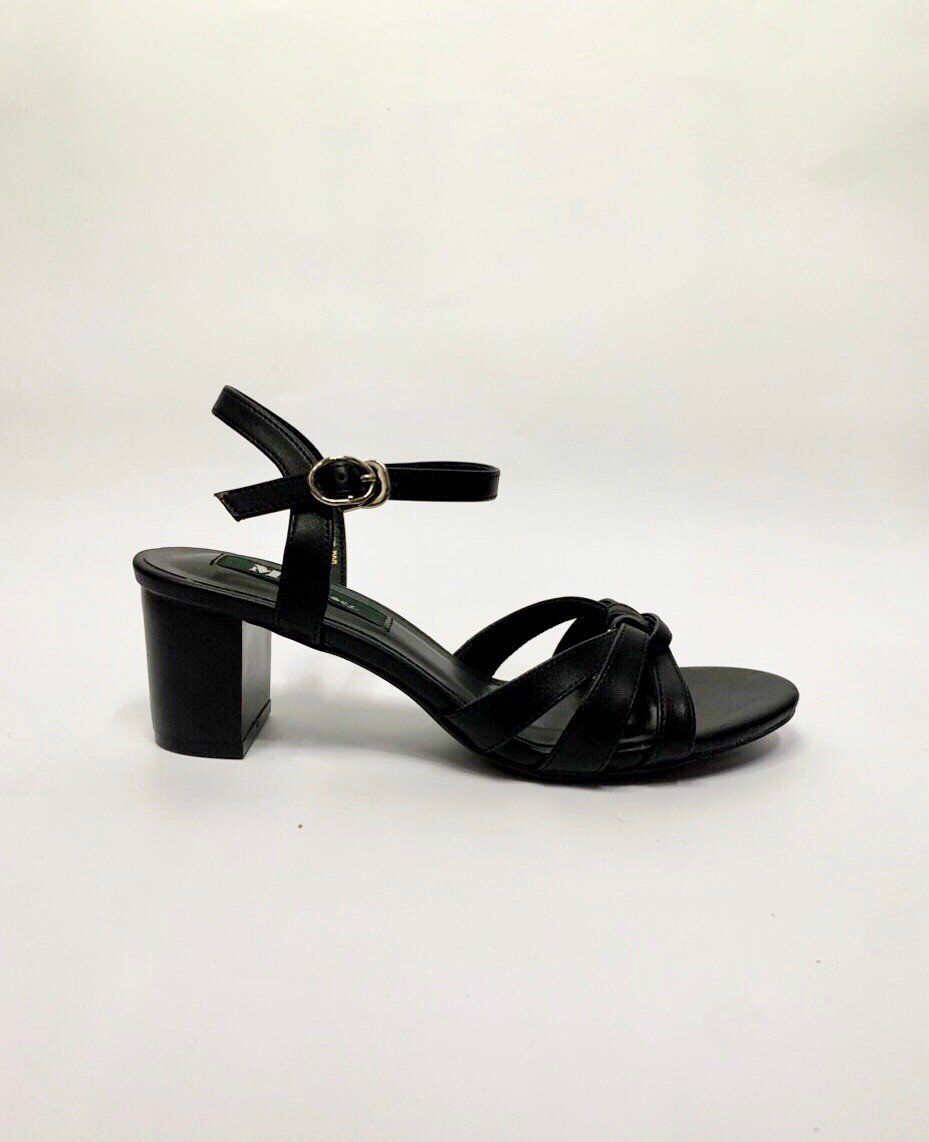  Giày sandal  nữ quai mảnh 5cm gót trụ 901 