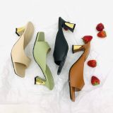  Guốc 5cm quai xéo MT907 