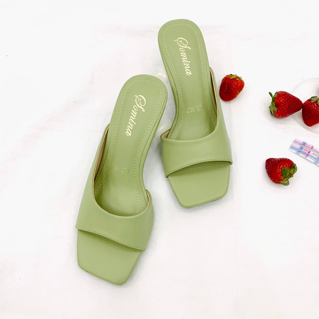  Guốc 5cm quai xéo MT907 