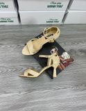  Sandal 2 dây chéo, gót 7cm MT482 