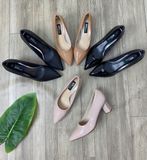  Giày VIP công sở gót lục giác 5cm 395 