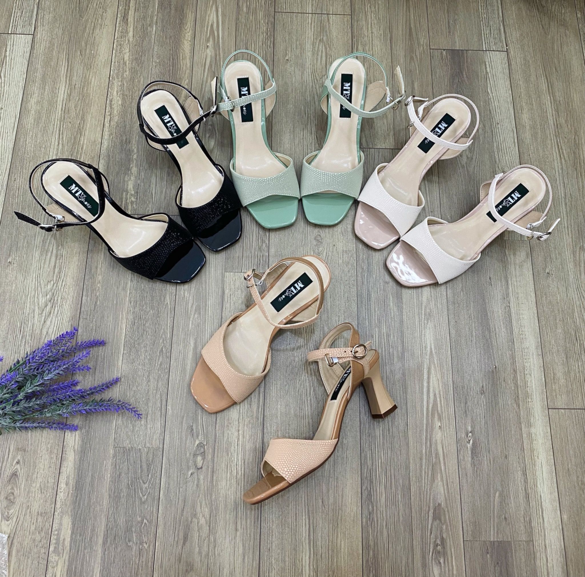  Xăng đan 5cm phối màu MT43 