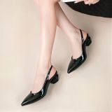  Xăng đan 4cm bít mũi 148 
