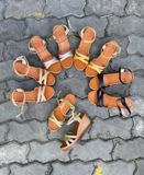  Sandal xuồng 3 dây 7cm  MT93 