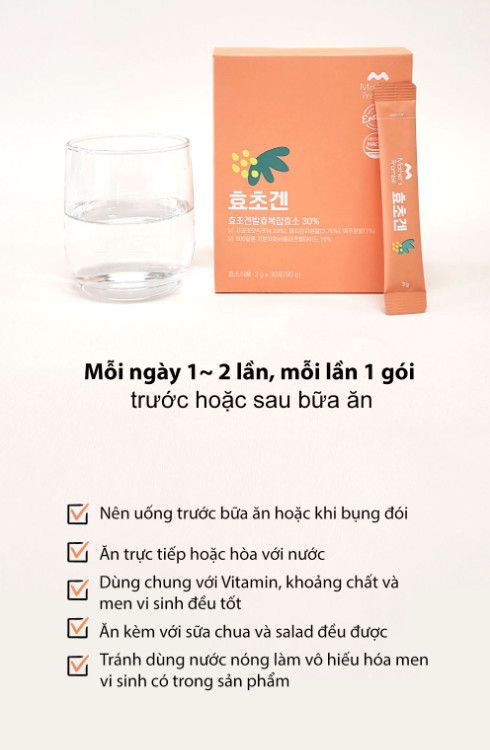  Thực phẩm bổ sung Hyo Cho Gen E2 