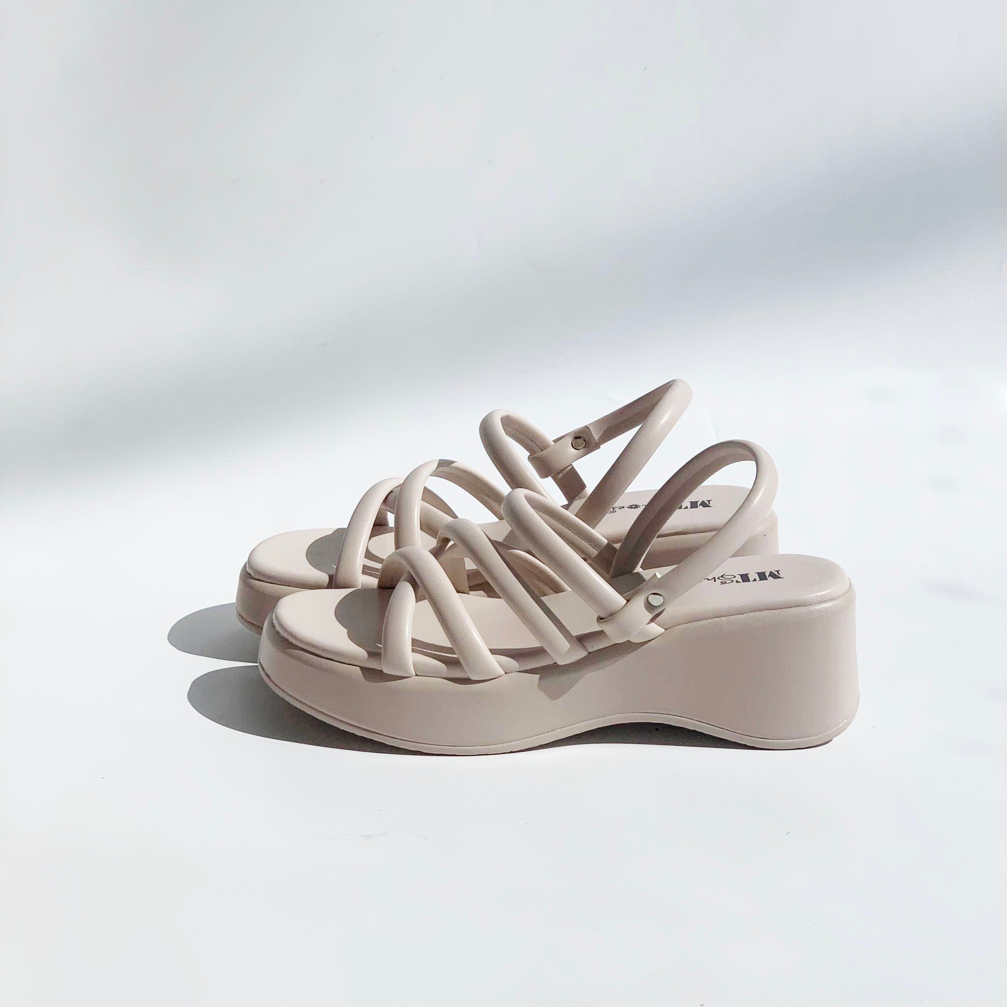 Sandal bánh mì nữ 5cm 128 