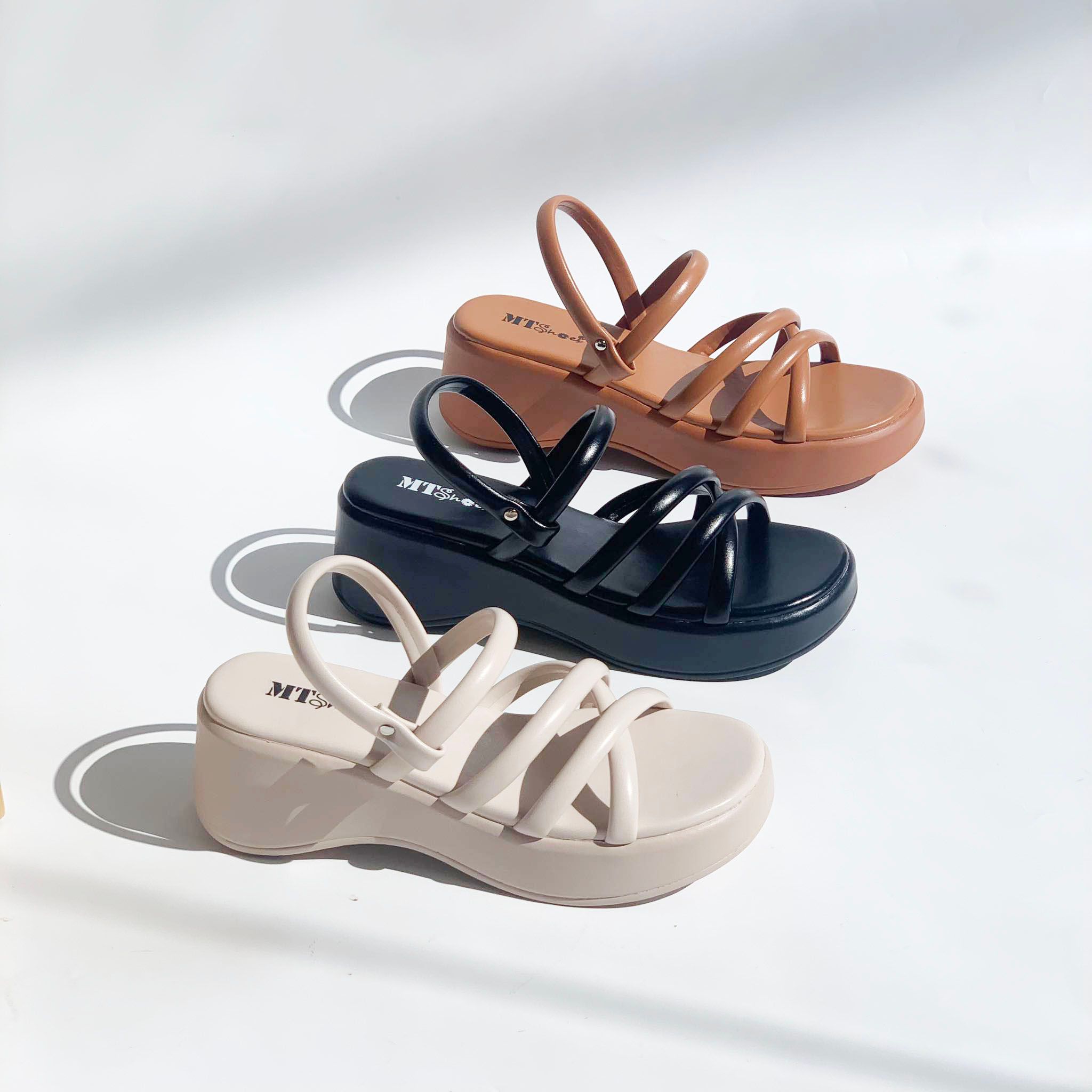  Sandal bánh mì nữ 5cm 128 