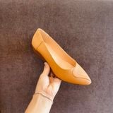  Xuồng da thật đế cao su sọc MT22 