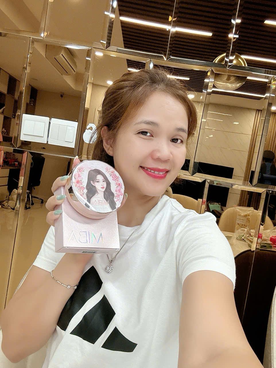  Phấn nước Miba ion calcium Foundation double cushion 25g 