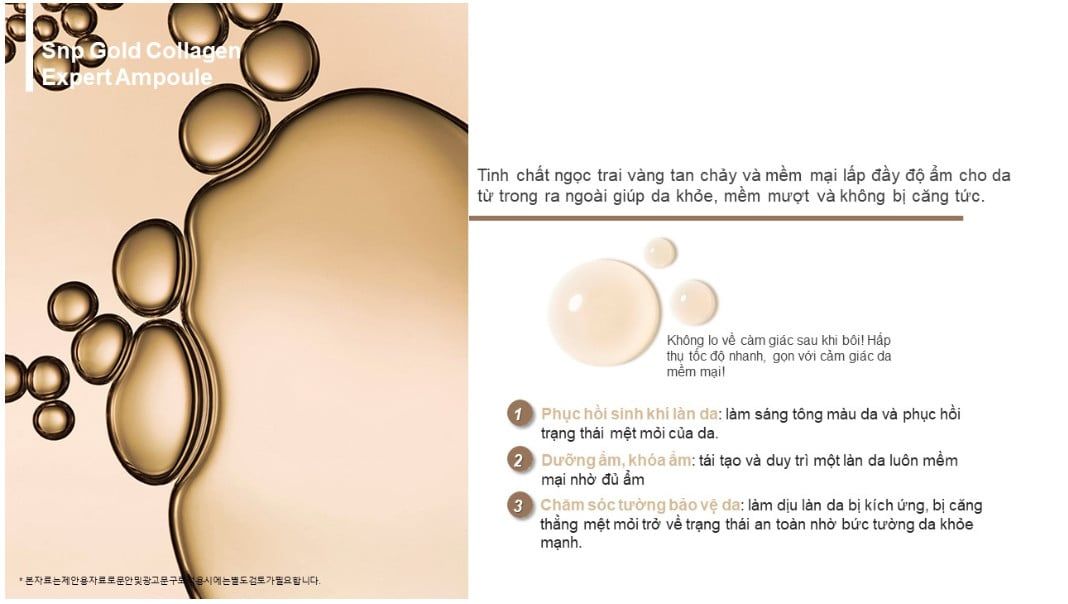  NƯỚC HOA HỒNG TINH CHẤT VÀNG VÀ COLLAGEN - GOLD COLLAGEN EXPERT TONER TN01 