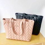  Túi tote nữ thiết kế họa tiết vân lá TX80 