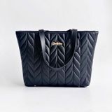  Túi tote nữ thiết kế họa tiết vân lá TX80 