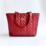  Túi tote nữ thiết kế họa tiết vân lá TX80 