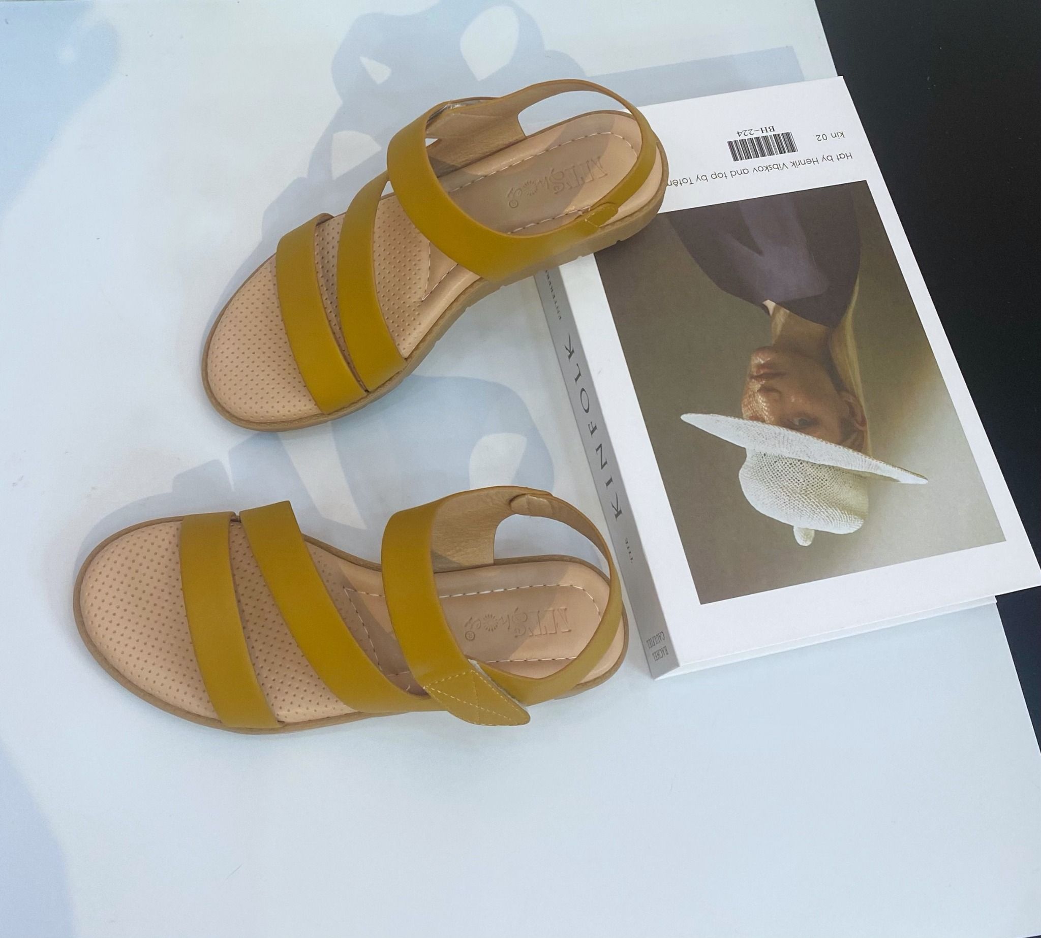  Sandal quai dán cao su 3cm MT013 