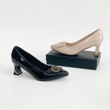  Giày  công sở 5cm khóa vuông 526 