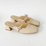  Dép sục nữ mũi vuông phối quai dây mảnh MT3281 