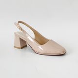  Giày sandal sục mũi vuông đế cao 5cm MT3298 