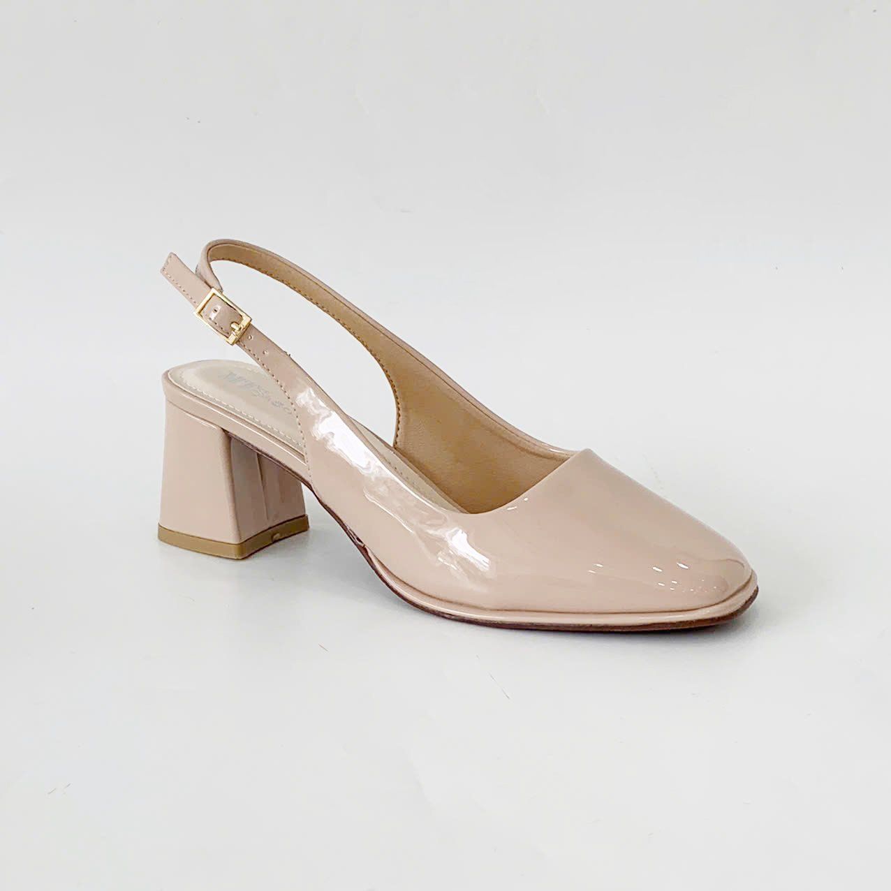  Giày sandal sục mũi vuông đế cao 5cm MT3298 