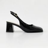  Giày sandal sục mũi vuông đế cao 5cm MT3298 