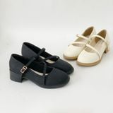  Giày Mary Jane nữ mũi tròn quai cài đan chéo MT2508 
