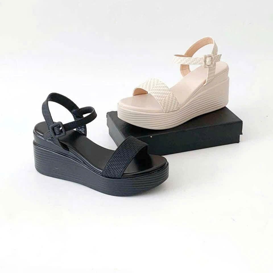  Sandal bánh mì nữ 8cm MT137 