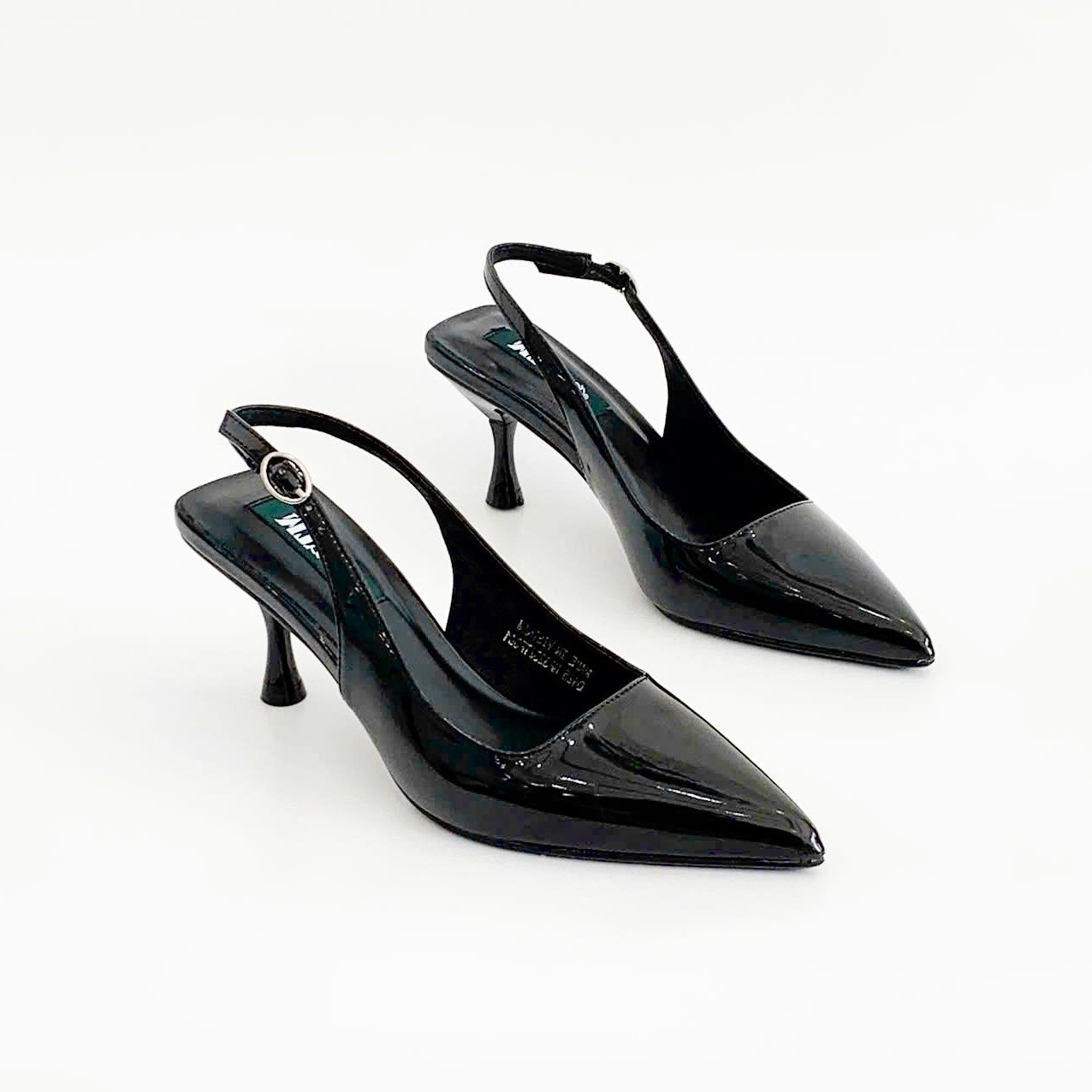  Sandal  bít mũi hở gót 7cm 3232 