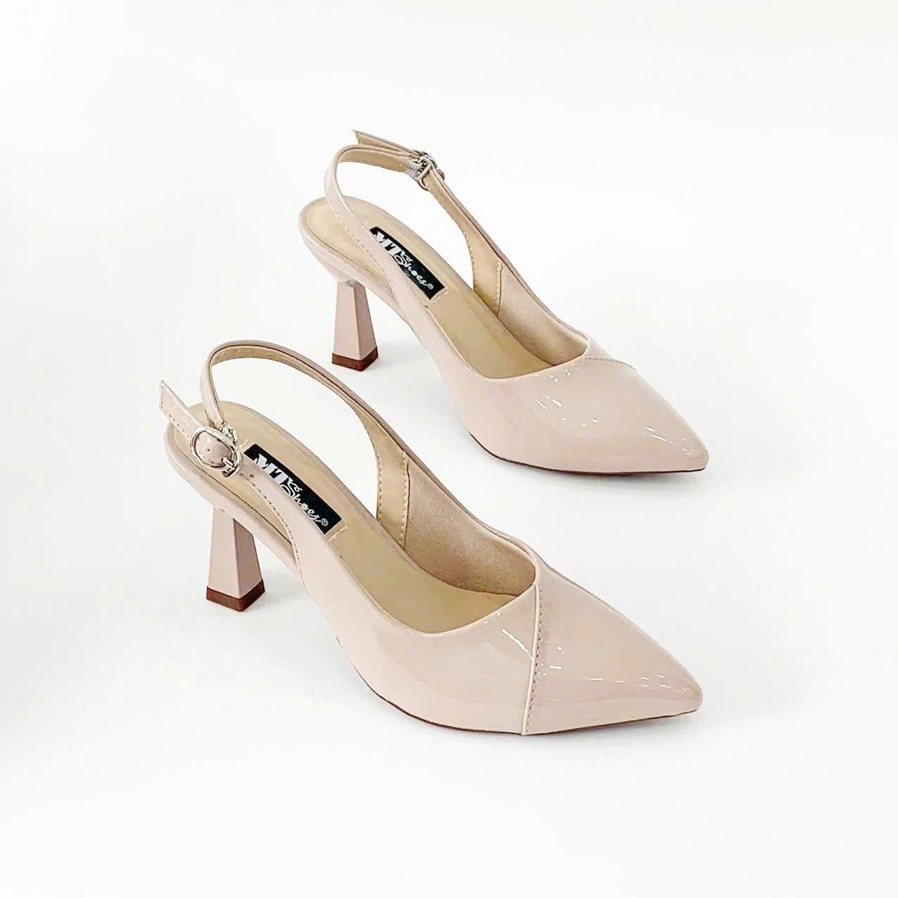  Giày sandal mũi nhọn, gót cao 7cm MT268 