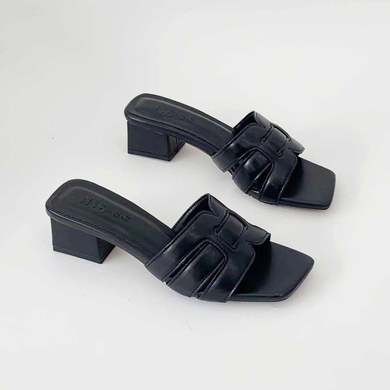  Guốc nữ quai rọ gót 3cm MT150 