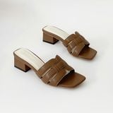  Guốc nữ quai rọ gót 3cm MT150 