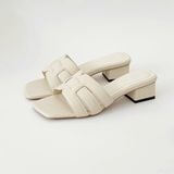  Guốc nữ quai rọ gót 3cm MT150 