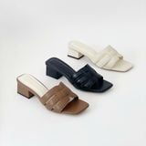  Guốc nữ quai rọ gót 3cm MT150 