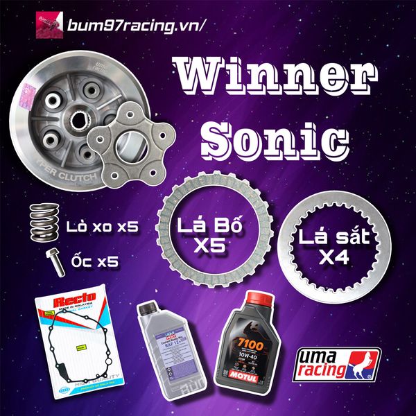 Uma Racing Set COMBO Làm Nồi UMA RACING cho WINNER/SONIC