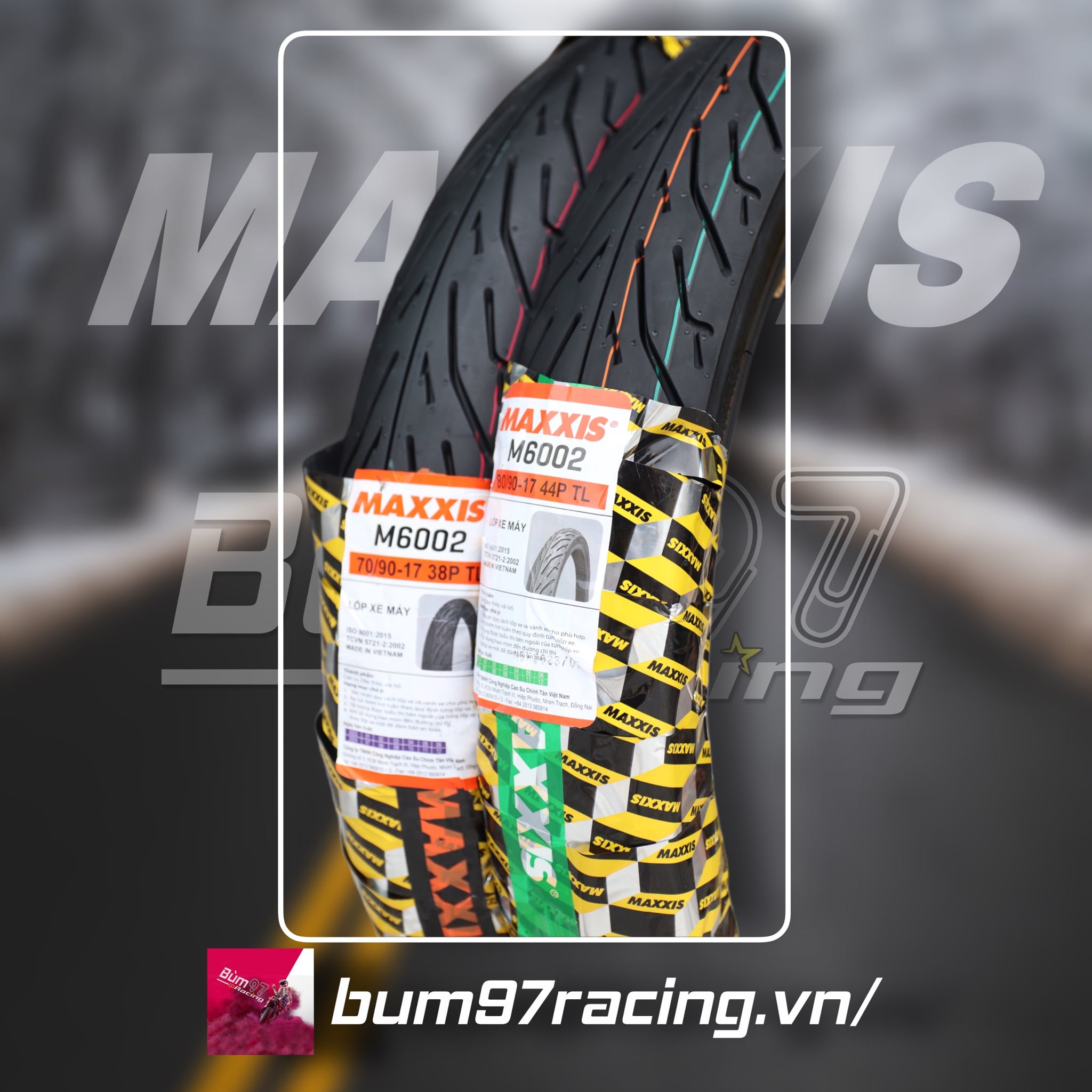 Vỏ (Lốp) MAXXIS M6002 Không Ruột
