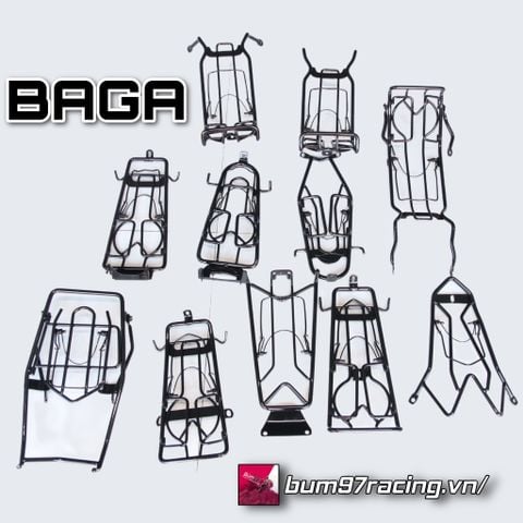  BAGA INOX SƠN ĐEN TĨNH ĐIỆN 