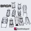 BAGA INOX SƠN ĐEN TĨNH ĐIỆN