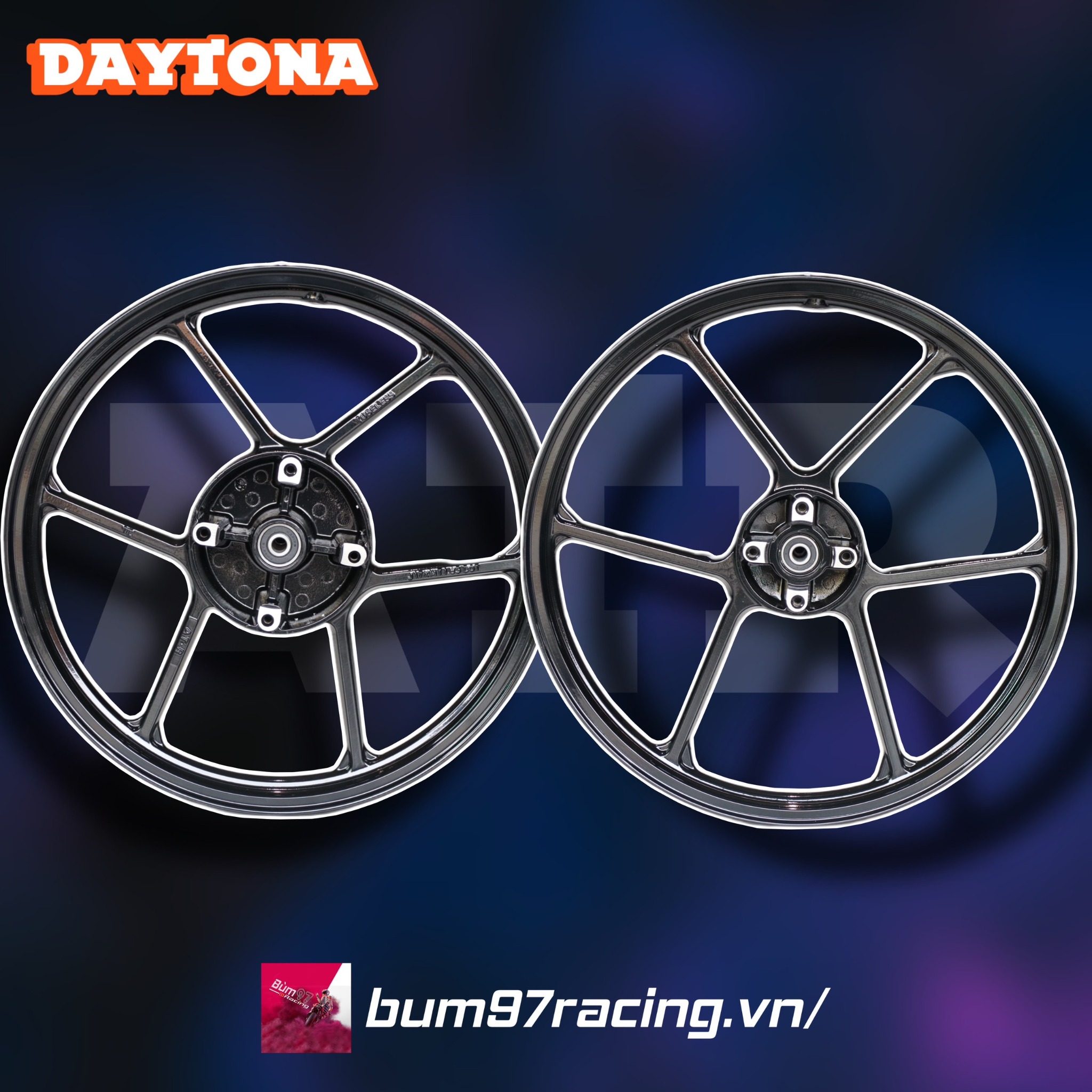 Mâm ATR Mẫu DAYTONA 1.6-1.85 Cho Winner V1 (KHÔNG ABS)