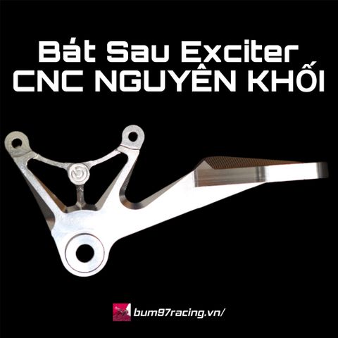 Bát CNC [ Nguyên Khối ] Heo Brembo 2 Pis  Gắn Đĩa Sau EX135 / EX150 200mm 