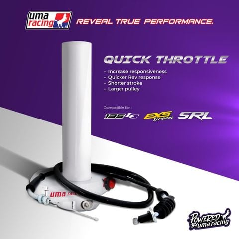  Cùm Tăng Tốc UMA Racing V1 Chính Hãng [ Lắp 1 Dây Ga ] 