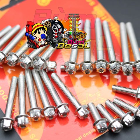  Bộ ốc lốc máy Salaya Inox 304 