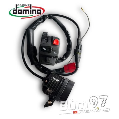  Combo Cùm Domino số 1 + Đèn L4X Lắp Satria 