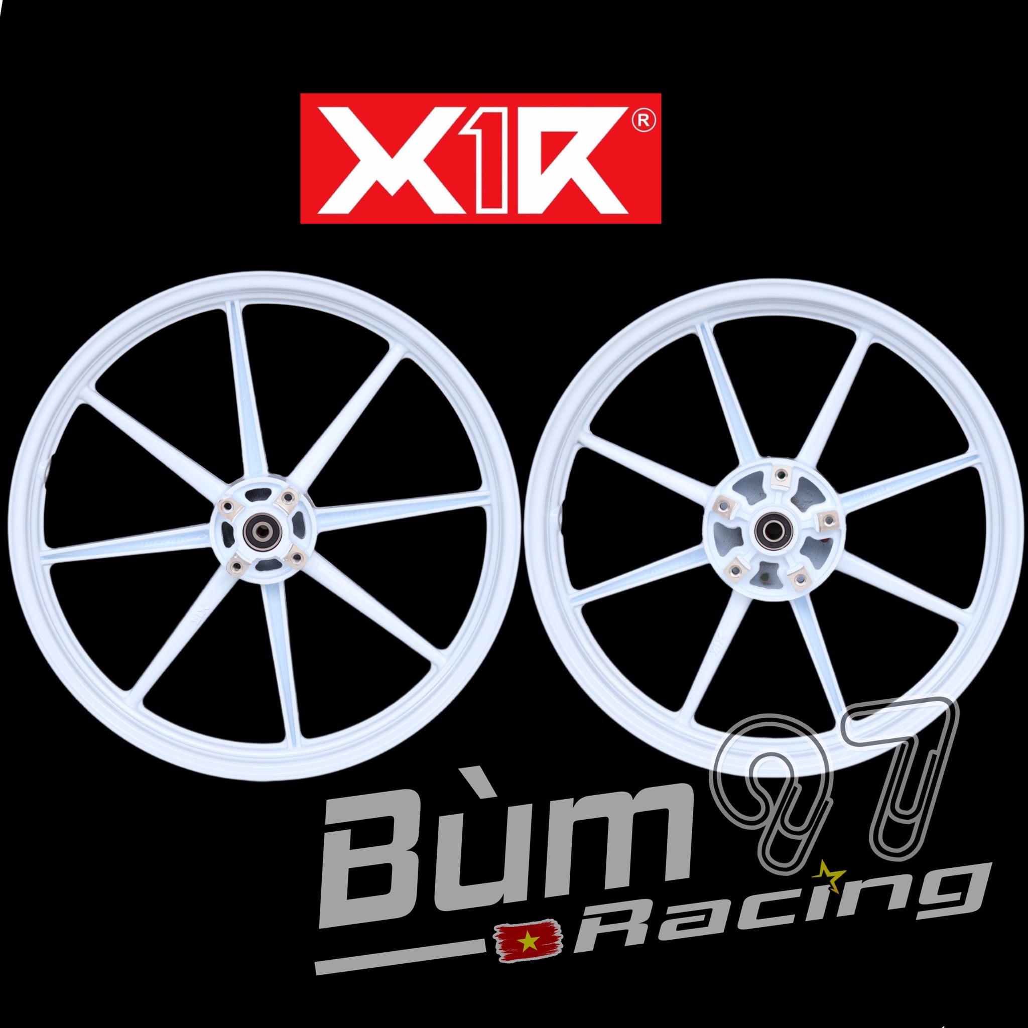 Mâm X1R 8 cây cho Exciter 150 - 155VVA Size 1.6-1.85